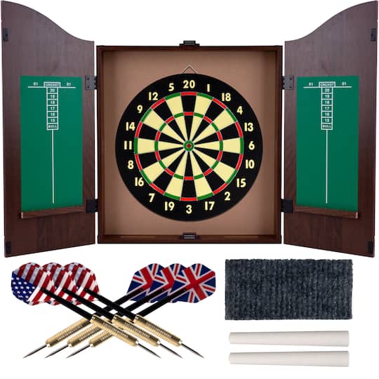 Hardware Cauldham Solid Kitchen Cabinet Arch Pulls Handles. 12 Toy Time Dartboard Cabinet Set | Michaels®